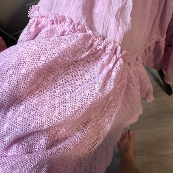 Free People Pink Backless Dress - Picture 3 of 6